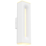 Profile Color Select Outdoor Wall Sconce - White