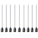 Can Linear Multi Light Pendant - Black