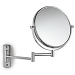 Palette Wall Mount Makeup Mirror - Polished Stainless / Mirror