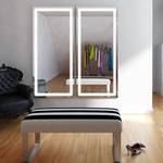 Integrity Lighted Wardrobe Mirror - Clear