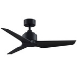 TriAire Outdoor Ceiling Fan - Black / Black