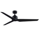 TriAire Outdoor Ceiling Fan - Black / Black