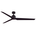 TriAire XL Outdoor Ceiling Fan - Dark Bronze / Dark Walnut