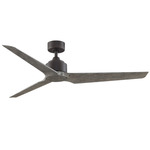 TriAire Outdoor Ceiling Fan - Matte Greige / Weathered Wood