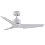 TriAire Outdoor Ceiling Fan - Matte White / Matte White