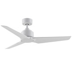 TriAire Outdoor Ceiling Fan - Matte White / Matte White