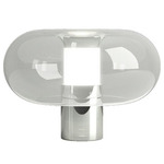 Fontanella Table Lamp - Chrome / Clear