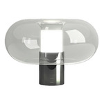 Fontanella Table Lamp - Black / Clear