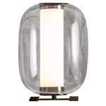 Meridiano Table Lamp - Black / Transparent