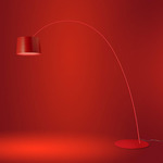 Twiggy Elle Floor Lamp - Crimson