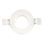 Minifit Mini 2IN RD Flat Open Gimbal Trim - White