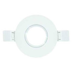 Minifit Mini 2IN RD Flat Glass Reflector Trim - White