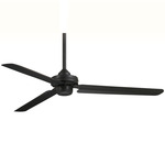 Steal Ceiling Fan - Coal / Coal