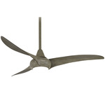 Light Wave Ceiling Fan with Light - Driftwood / Frosted White