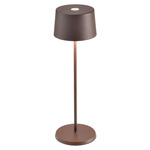 Olivia Pro Rechargeable Table Lamp - Rust