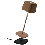 Ofelia Cordless Table Lamp - Rust