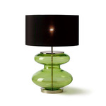 Samantha Table Lamp - Green / Black