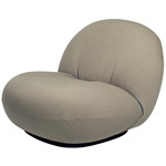 Pacha Lounge Chair - Black / Kvadrat Vidar 222