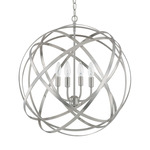 Axis Orb Pendant - Brushed Nickel