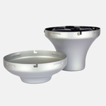 Close To Ceiling Kit for Wet Locations - Silver
