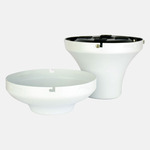 Close To Ceiling Kit for Wet Locations - Matte White