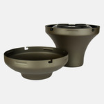 Close To Ceiling Kit for Wet Locations - Matte Greige