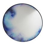 Francis X-Large Wall Mirror - Black / Blue-Violet