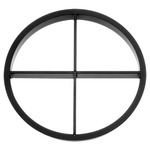 LENS20 Cross Louver Accessory - Black