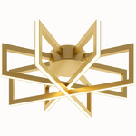 Cass Ceiling Light - Gold / Frosted