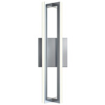 Cass Wall Sconce - Satin Nickel / Frosted