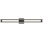 Cass Bathroom Vanity Light - Black / Frosted