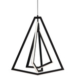 Gianna Pendant - Black / Frosted