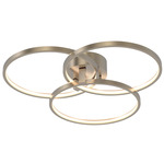 Orion Ceiling Light Fixture - Satin Brass