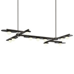 Modulo Grid Chandelier - Bronze / Opal