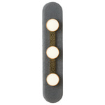 Modulo Wall Sconce - Satin Brass / Smoked