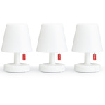 Edison the Mini Cordless LED Table Lamp Set of 3 - White