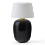 Torso Portable Table Lamp - Floor Model - Black / White