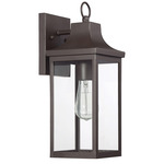 Warren Outdoor Wall Sconce - Oil Rubbed Bronze / Clear