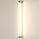 Cabin Bathroom Vanity Light - Chrome / Frosted