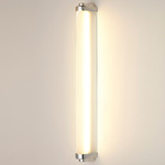 Cabin Bathroom Vanity Light - Chrome / Frosted