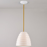 Hector Bibendum Pendant - Yellow / White