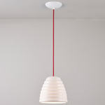 Hector Bibendum Pendant - Red / White