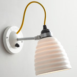 Hector Bibendum Switch Wall Sconce - Yellow / White