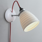 Hector Bibendum Wall Sconce - Red / White