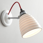 Hector Bibendum Wall Sconce - Red / White