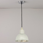 Spun Reflector Pendant - Polished Aluminum