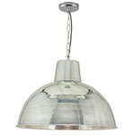 Spun Reflector Pendant - Polished Aluminum