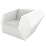 Faz Lounge Chair - White