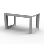 Frame Outdoor Bench - White