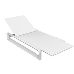 Frame Sun Chaise Lounger - White